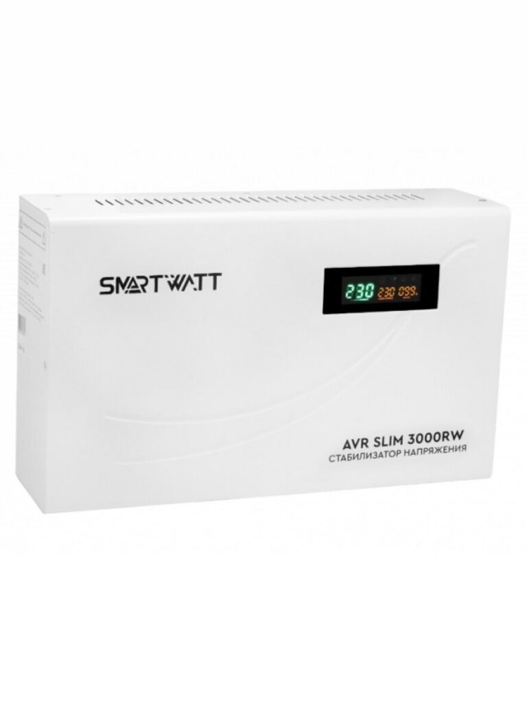 Стабилизатор SmartWatt AVR SLIM 3000RW